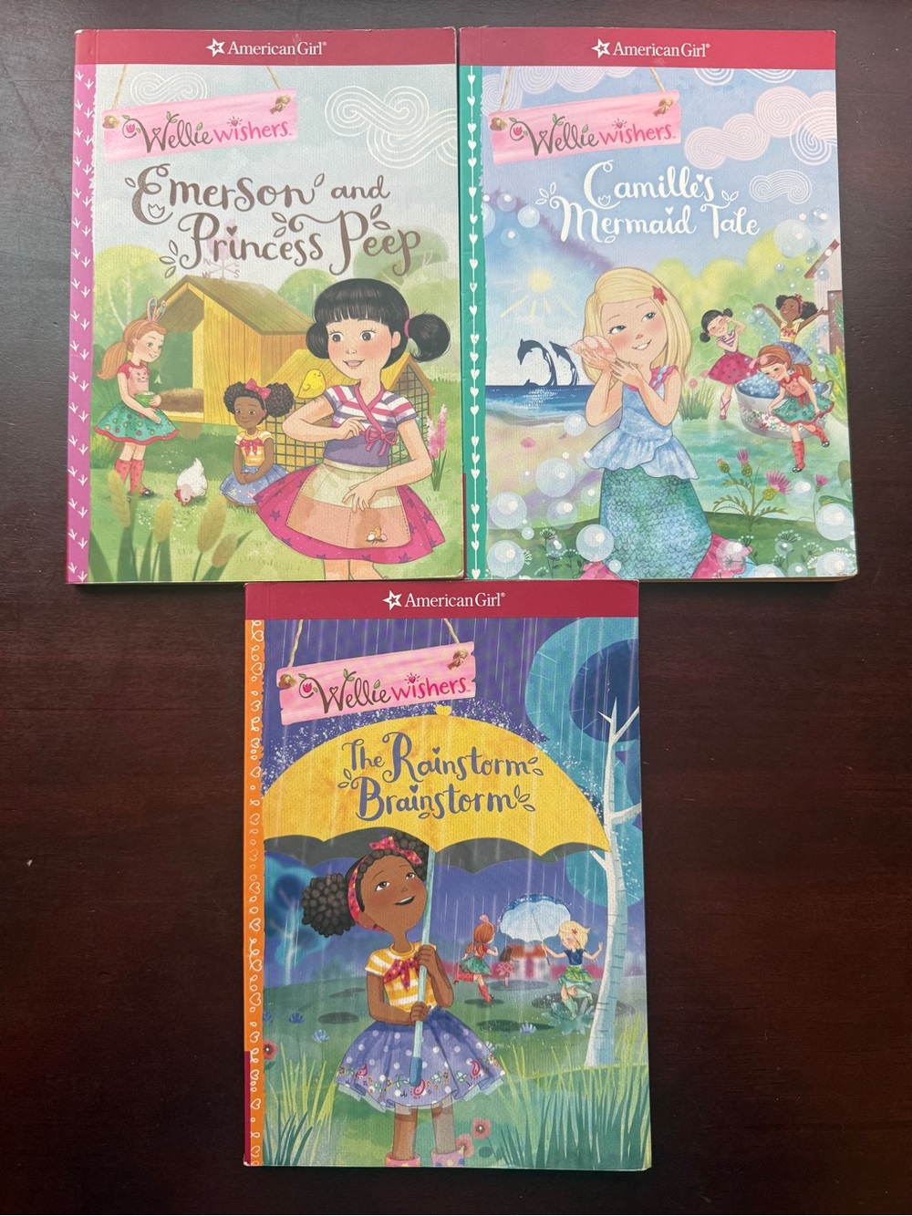 American Girl Wellie Wishers books